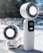 Hand held cooling fan