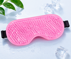 Migraine Relief Cap, Soothing Headache Ice Face Mask Products, Hot and Cold Therapy, Migraine Headache Relief Cap for Migraine, Sinus, Puffy Eyes, Tension, Stress and Hangover(Pink)