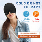 Migraine Headache Relief Cap, Gel Lce Head Wrap for Tension and Stress Relief.Suitable for Home Breaks, before Sleep, Office