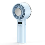 Ice-Cooling High-Speed Handheld Fan 5200Mah Portable Mini Fan, Suitable for Travel, Camping, and Outdoors